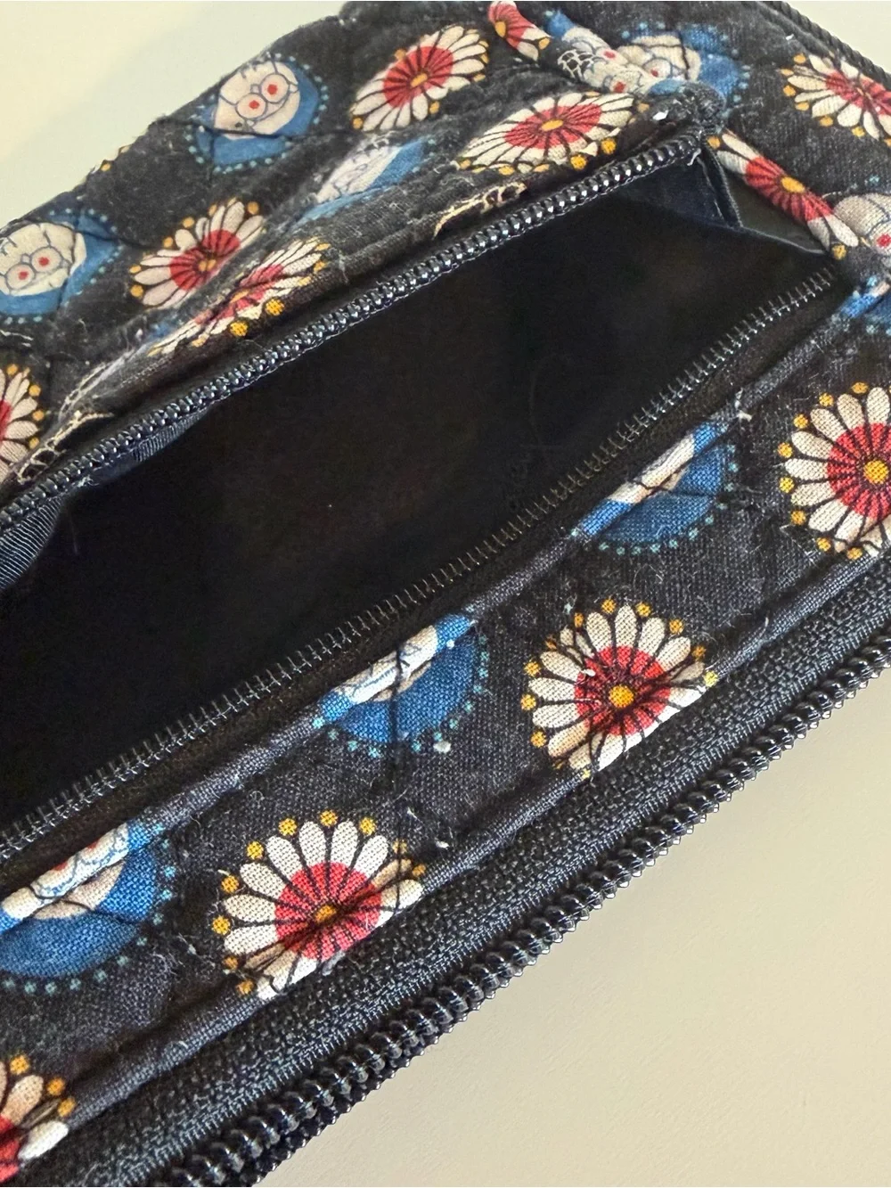 Vera Bradley Quilted Zip Wallet - Picture 5 of 6